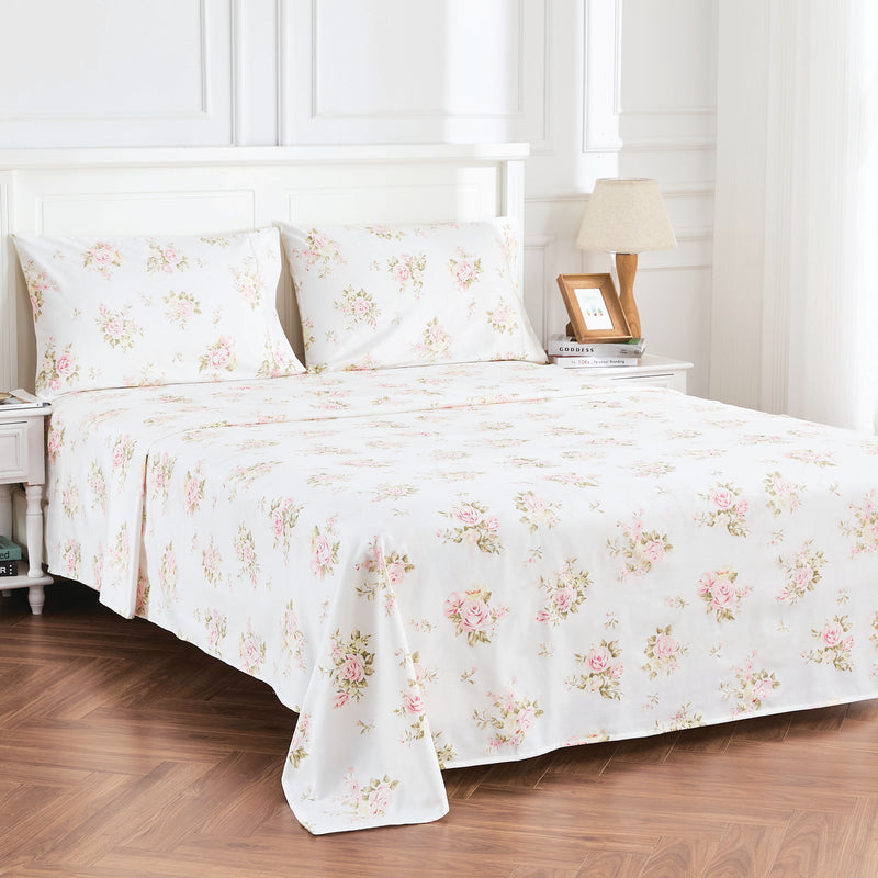 Rose Bouquet Sheet Set