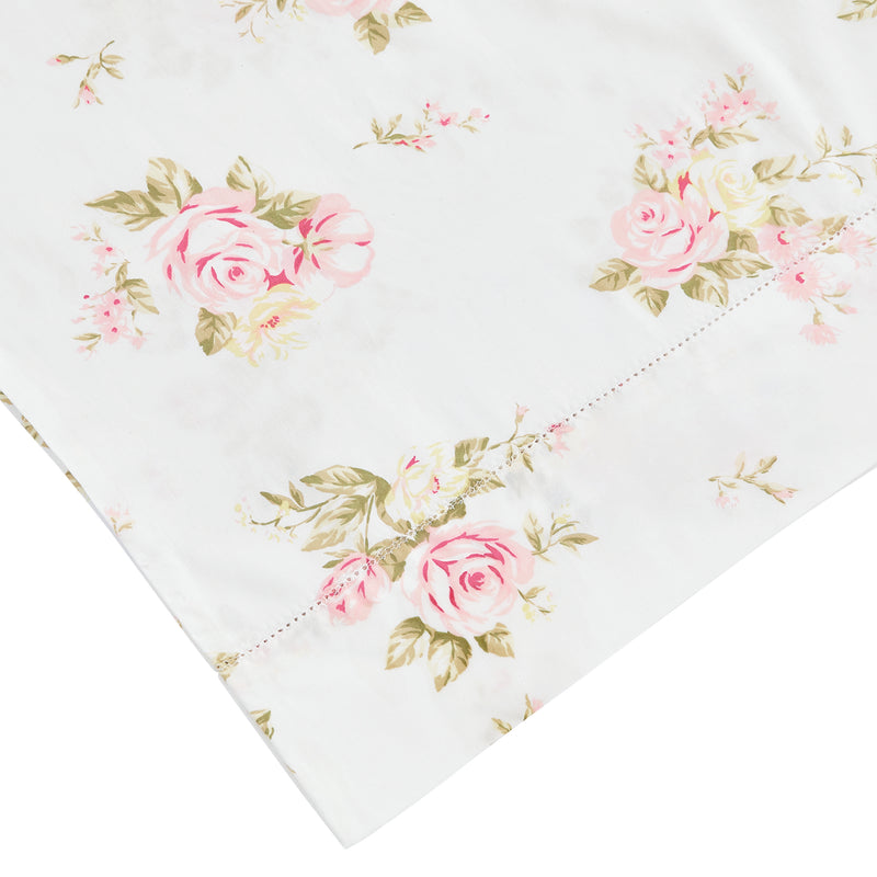 Rose Bouquet Printed Pillowcase Pair