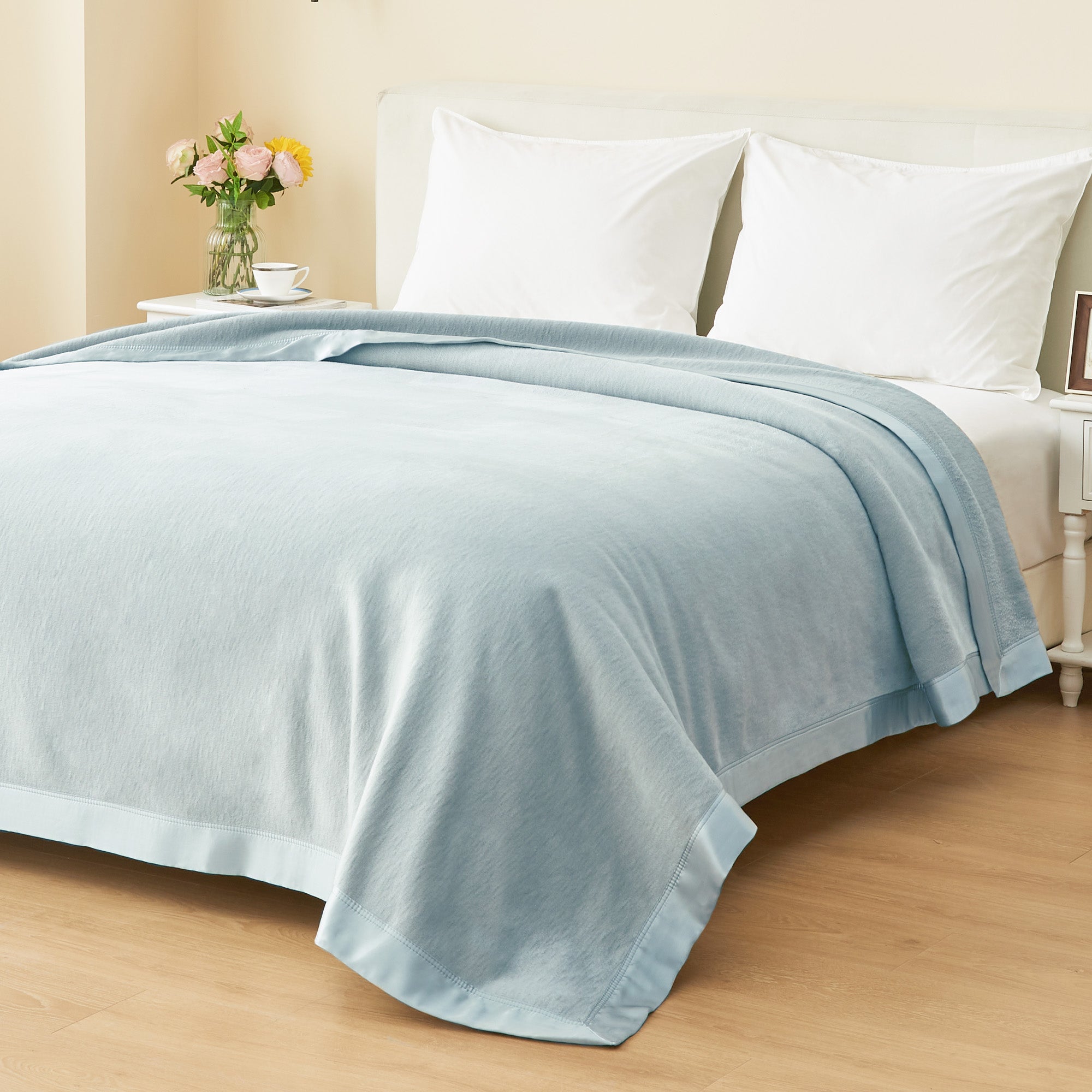 Silk blankets king size sale