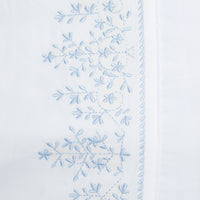 Baby's Breath Embroidered Percale Duvet Set