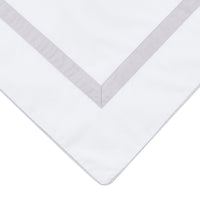 Classic Double Border Percale Cotton Duvet Set