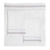 Classic Double Border Percale Cotton Sheet Set