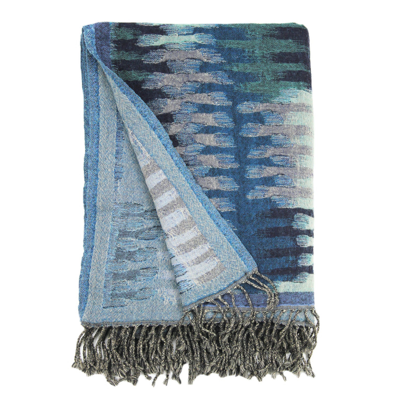 Ikat Wool Throw