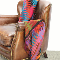 Ikat Wool Throw