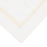 Classic Double Border Percale Cotton Duvet Set