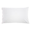 Scallop Frame Embroidered Percale Cotton Sheet Set