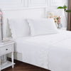 Scallop Frame Embroidered Percale Cotton Sheet Set