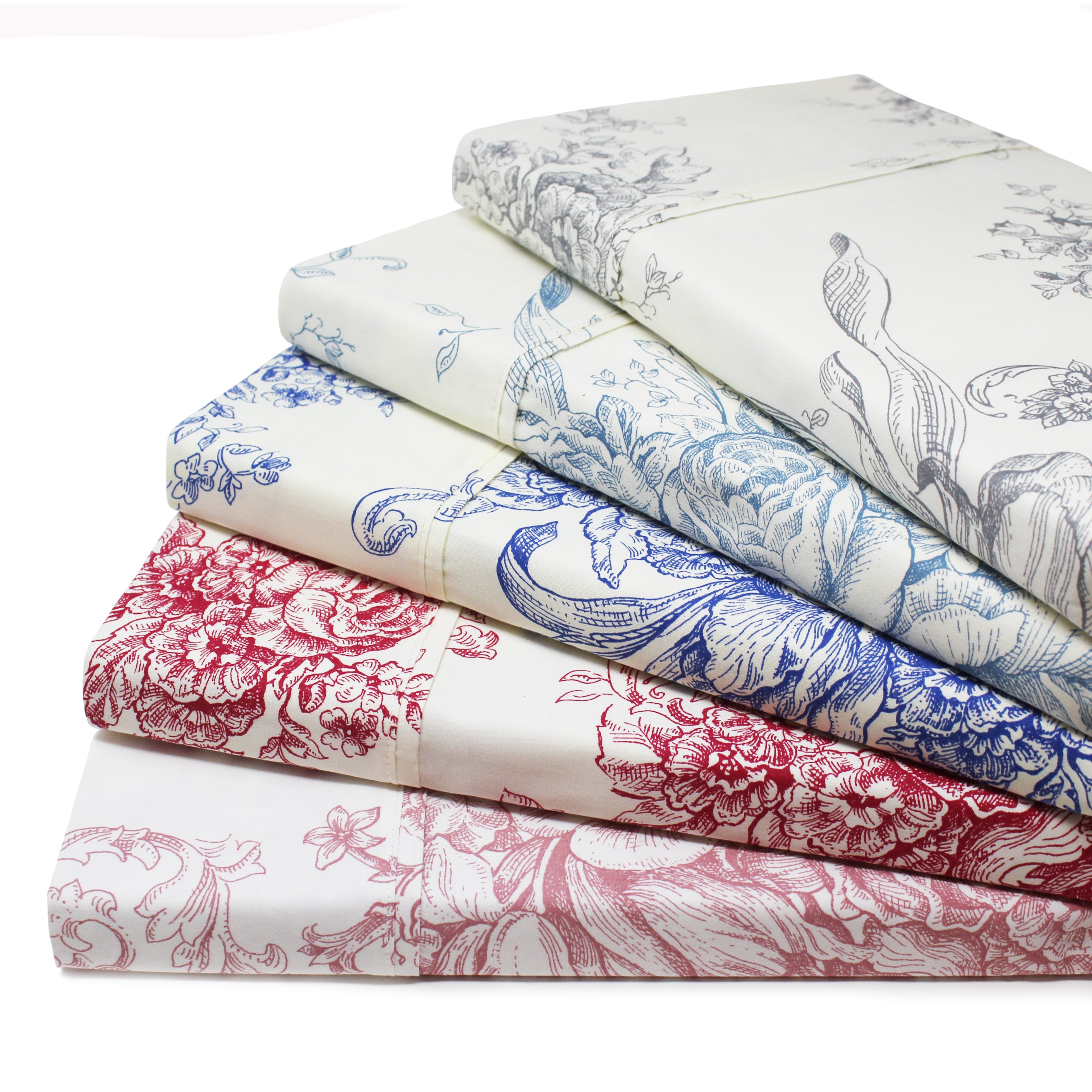400 Thread Count 100% Cotton Toile Sheet Set – Laytner's Linen & Home