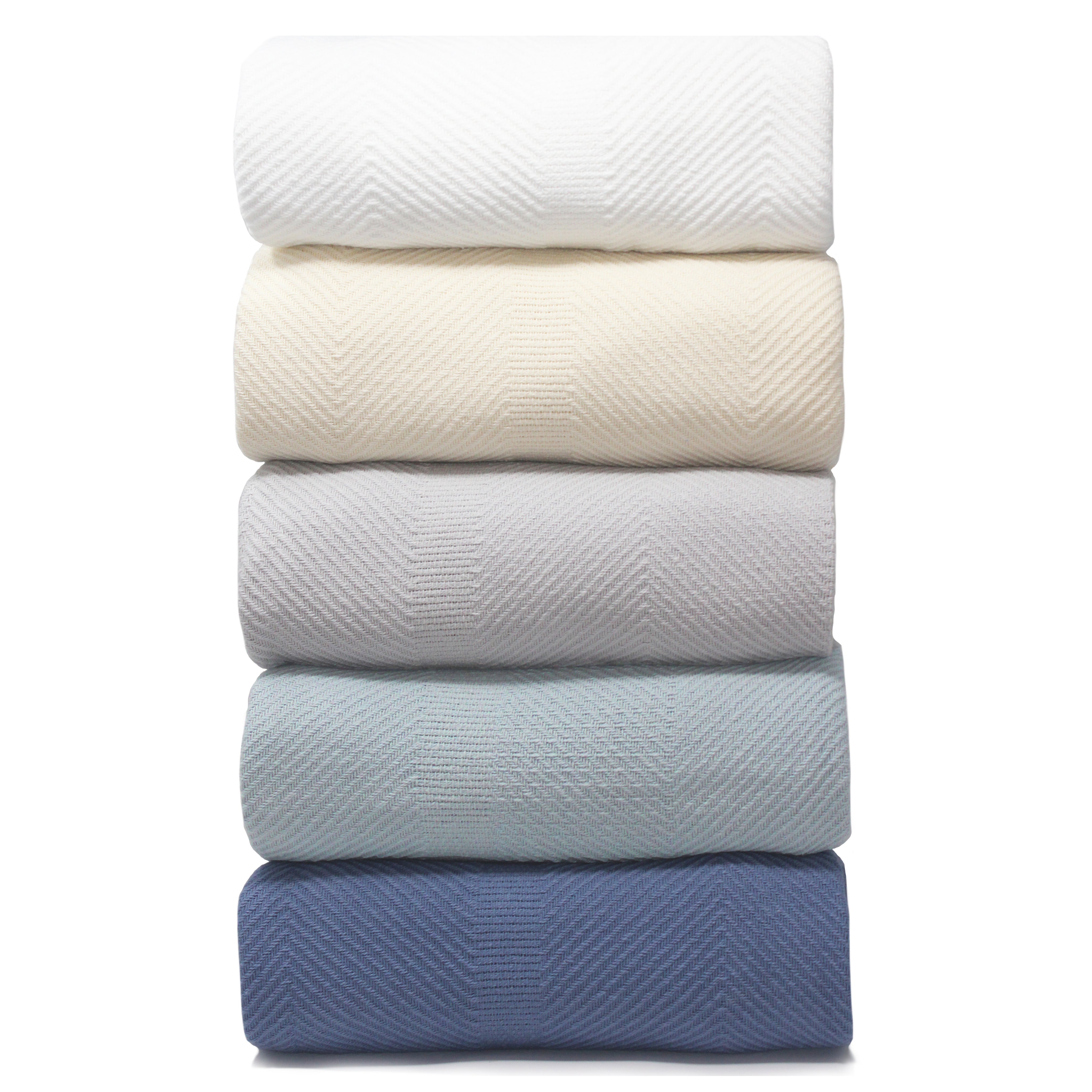 Melange home silk online blanket